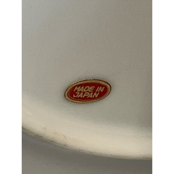 Vintage Christmas Pedestal Cake Plate | Holly & Berry Design | Made in Japan | 1 - Picture 4 of 4